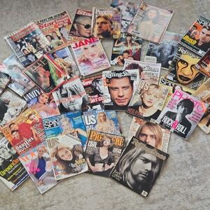 Vintage Music and Celebrity Magazine Collection